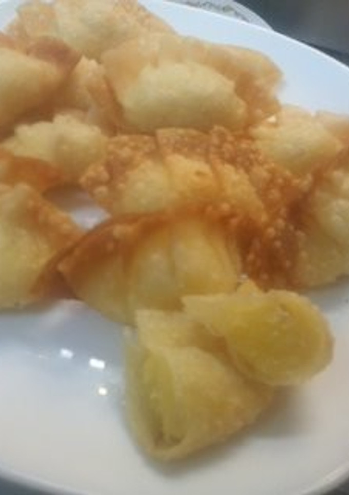 ギョーザの皮でさつまいものアツアツおやつ-レシピのメイン写真