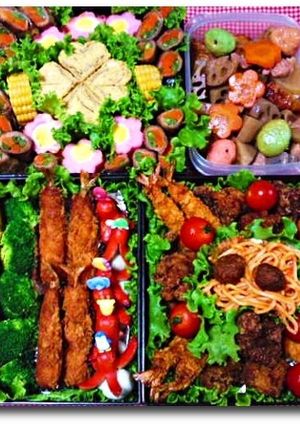 運動会のお弁当２００９-レシピのメイン写真