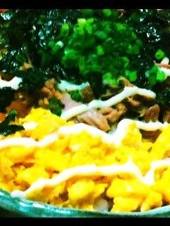 朝食や夜食に♥即席ツナ卵丼!-レシピのメイン写真
