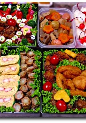 運動会のお弁当2010-レシピのメイン写真