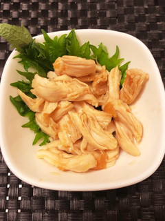 (小鉢) 鶏ささみの梅肉和え-レシピのメイン写真