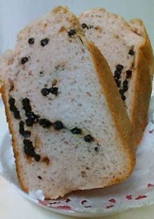 GOPANでブルーベリーお米食パン-レシピのメイン写真