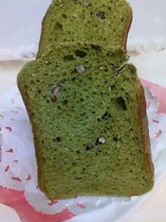 GOPANで抹茶あずきお米パン-レシピのメイン写真