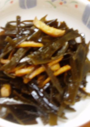ヘルシー！昆布としょうがの佃煮-レシピのメイン写真
