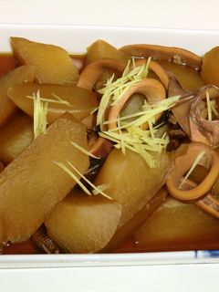 イカと大根の煮物-レシピのメイン写真