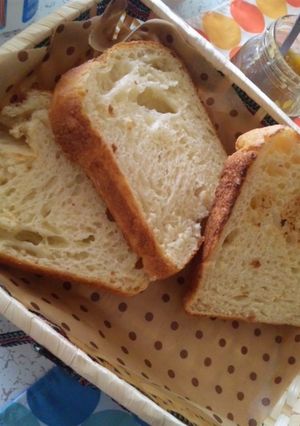 気にせずﾊﾟｸ!超ヘルシー豆腐パン-レシピのメイン写真