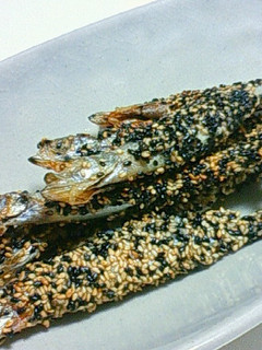 ししゃものゴマゴマ焼き-レシピのメイン写真