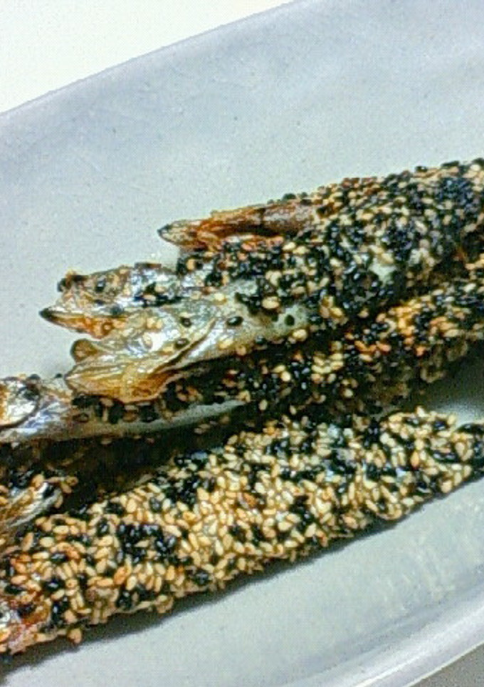 ししゃものゴマゴマ焼き-レシピのメイン写真