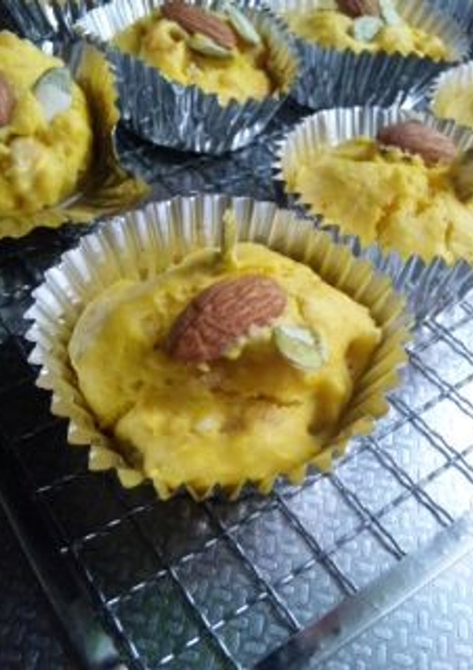 煮物の残りでかぼちゃマフィン-レシピのメイン写真