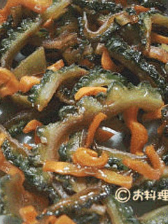 ゴーヤのキンピラ-レシピのメイン写真