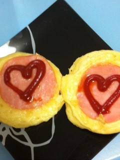 朝食にぴったり☆ハムチーズのホットケーキ-レシピのメイン写真