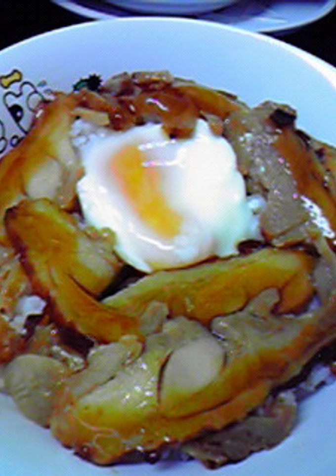とろ玉のせ☆鶏のてりやき丼♪-レシピのメイン写真