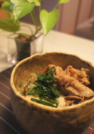 とろろ梅オクラ豚肉丼☆-レシピのメイン写真