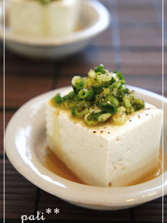 ネギ塩豆腐✿(冷or温奴で❤)-レシピのメイン写真