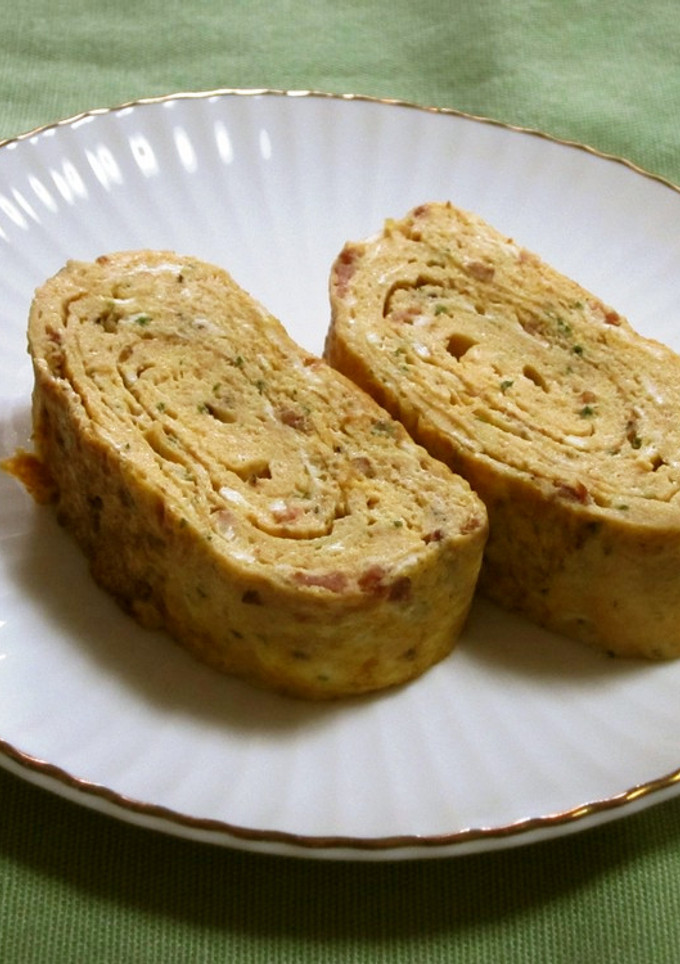 ほんのりトマト味の卵焼き-レシピのメイン写真