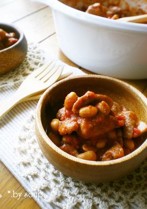 *チキンの赤ワイン煮・トマトver.*-レシピのメイン写真