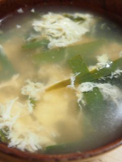 適当ですが~韓国のりのかきたま中華スープ-レシピのメイン写真