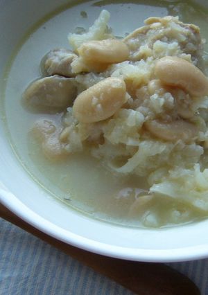 鶏と白いんげん豆のほっこりスープ-レシピのメイン写真