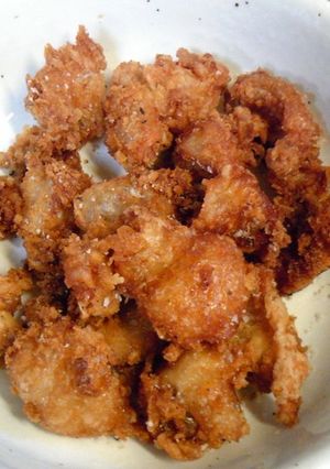 鶏皮カリカリ揚げ-レシピのメイン写真
