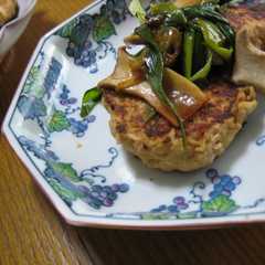 รูปของ 蒸しハンバーグ　～エリンギを添えて～