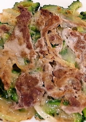 ゴーヤのちぢみ-レシピのメイン写真