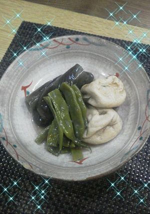 簡単優しい甘旨♪茄子ガンモドキと豆の煮物-レシピのメイン写真