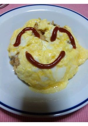 ふんわり卵のおからinオムライス♪-レシピのメイン写真