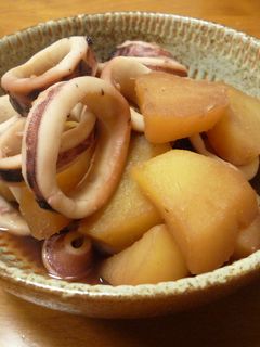 いかとじゃがいもの煮物-レシピのメイン写真