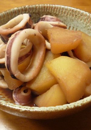 いかとじゃがいもの煮物-レシピのメイン写真