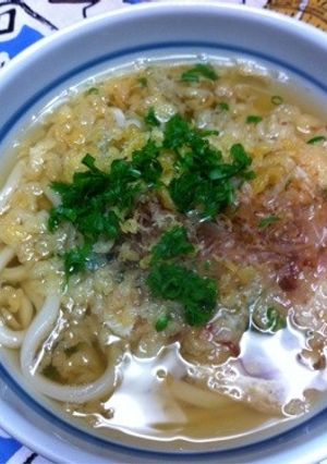 冷凍うどんで本場の味・関西風かけうどん-レシピのメイン写真