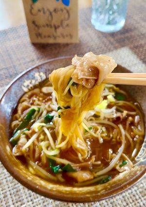 アメリカ★横浜あんかけ♬もやしラーメン-レシピのメイン写真