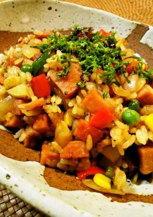 ✿じゃが芋ゴロ②♬具たっぷり焼き豚炒飯✿-レシピのメイン写真