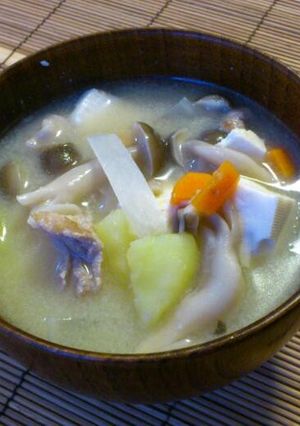 ぽっかぽか生姜入り豚汁-レシピのメイン写真