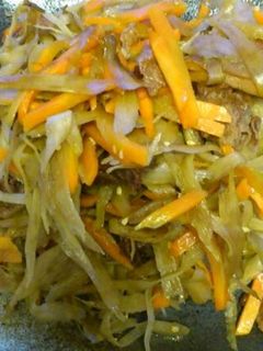 生姜入りきんぴらごぼう-レシピのメイン写真