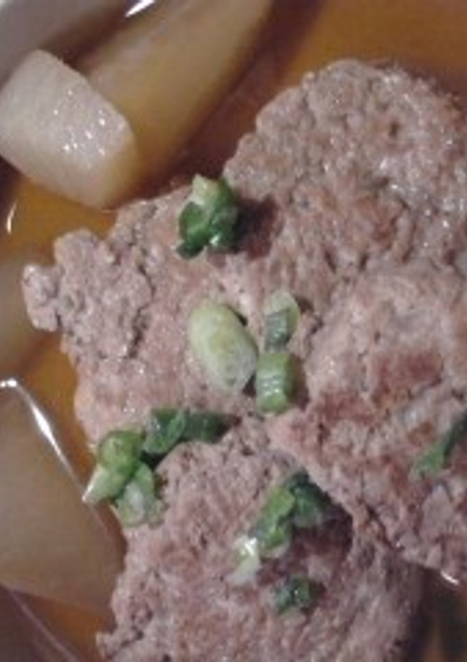 豚ひき肉だんごと大根の煮物-レシピのメイン写真