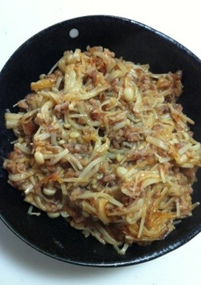 エノキの味噌炒め-レシピのメイン写真