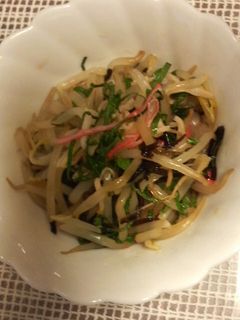 もやしの塩昆布和え-レシピのメイン写真