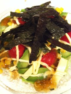 ポン酢ジュレのアボカドグリーンサラダ-レシピのメイン写真