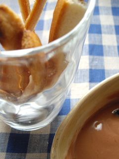 パン耳チョコヨーグルトソースディップ-レシピのメイン写真