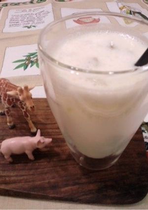 使い切り☆バナナヨーグルトドリンク-レシピのメイン写真