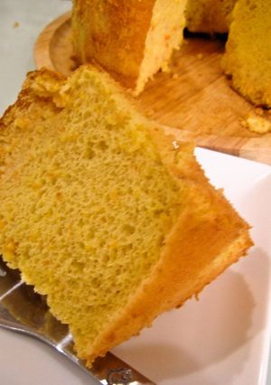 にんじんはちみつシフォンケーキ♪-レシピのメイン写真