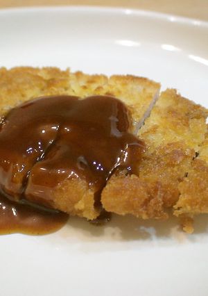 簡単!基本のトンカツをフライパンで!-レシピのメイン写真