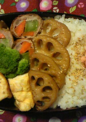 豚肉の野菜巻き弁当-レシピのメイン写真