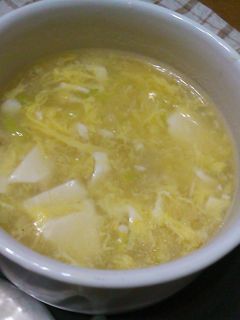 ネギと豆腐のとろとろ卵スープ-レシピのメイン写真
