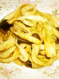 簡単節約☆エリンギだけ♪焦がしバター醤油-レシピのメイン写真