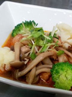 旬のキノコと豚肉の赤ワイン煮-レシピのメイン写真