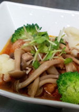 旬のキノコと豚肉の赤ワイン煮-レシピのメイン写真