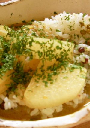 やさしい大根の和風ココナツカレー-レシピのメイン写真
