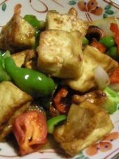 豆腐とカシューナッツの炒め物-レシピのメイン写真