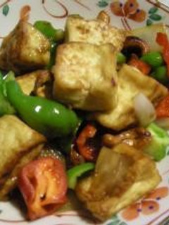 豆腐とカシューナッツの炒め物-レシピのメイン写真